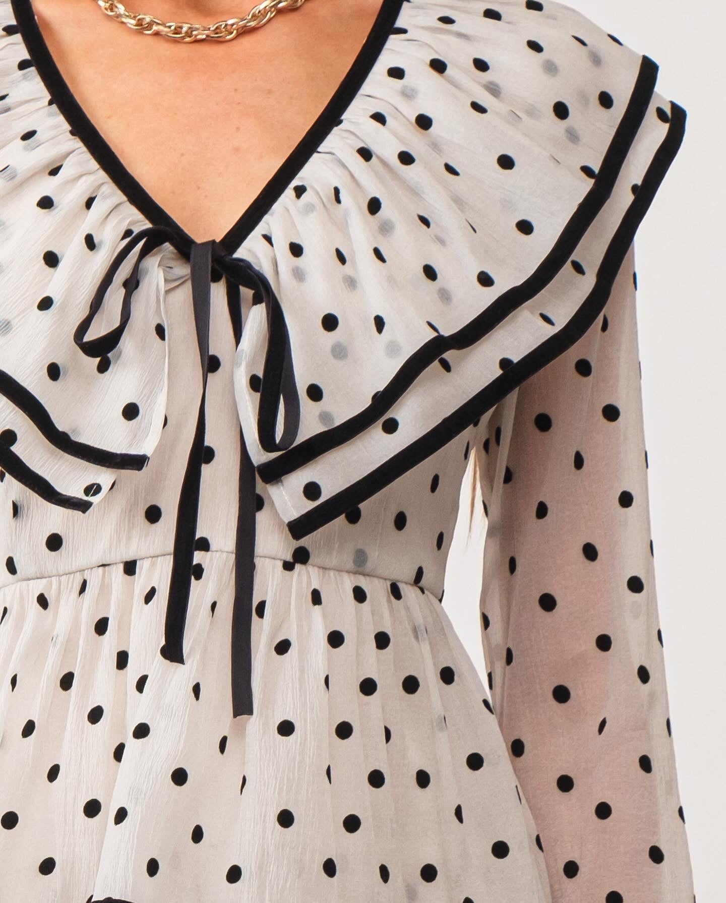 Vestido puntos
