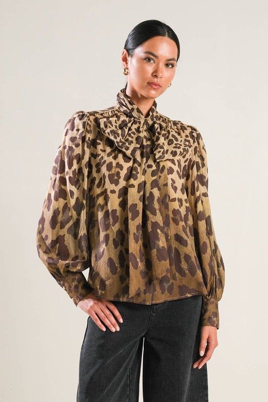 Leopard Top