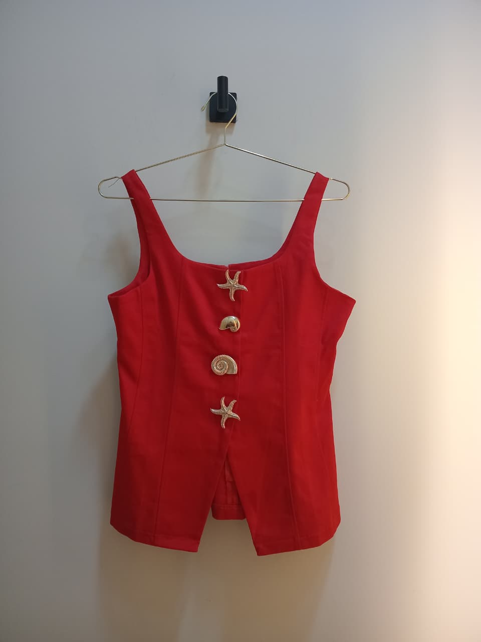 Camisa Broche Dorado