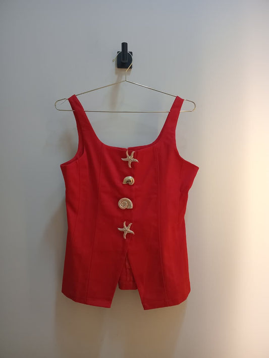 Camisa Broche Dorado