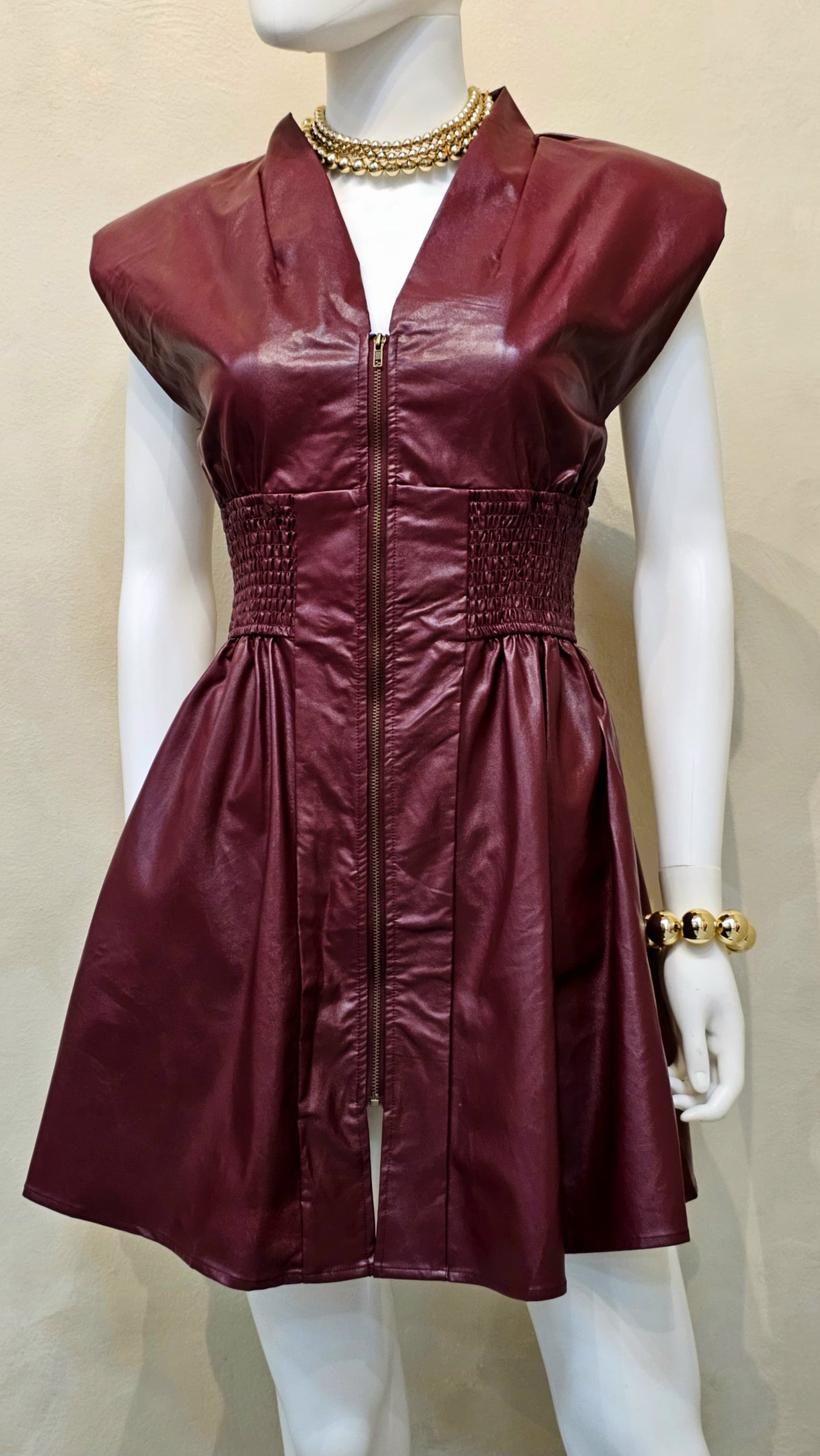 Magic Leather Dress