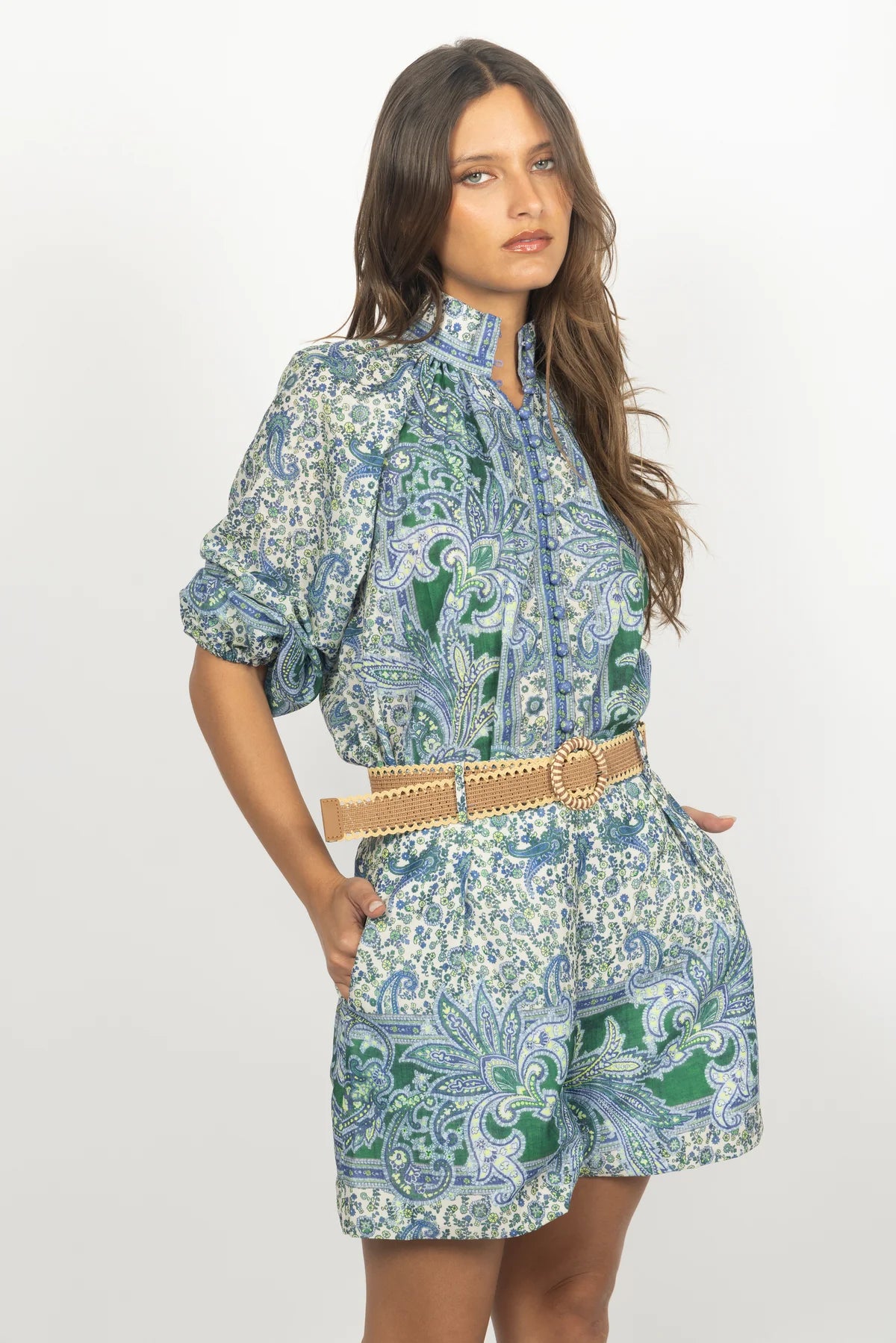 Andie Blue Floral Set