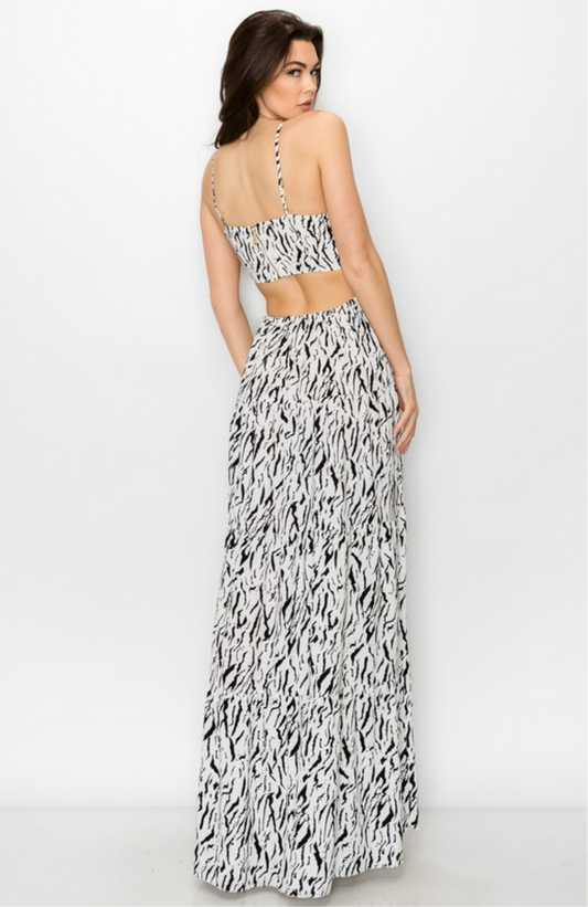 Print Maxi Dress