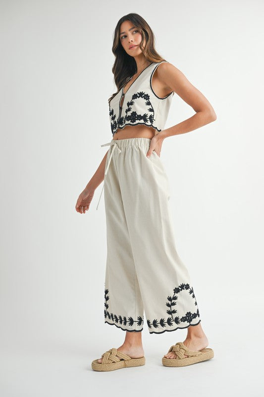 Vest and Pants Set