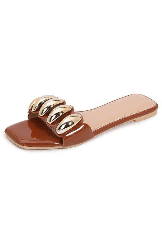 Camel Sandals