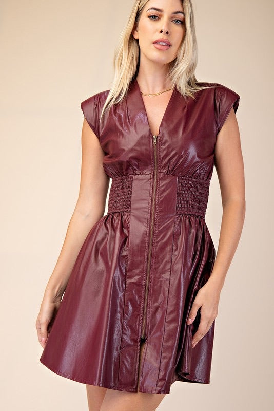 Magic Leather Dress