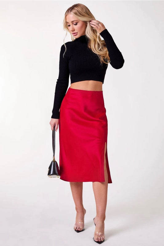 Satin Skirt