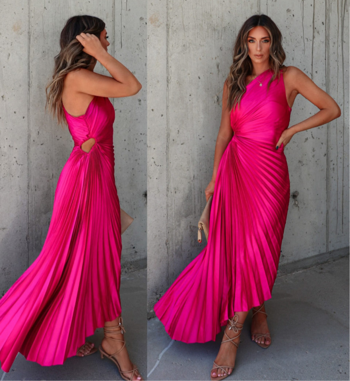 Satin Maxi Dress